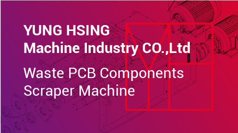 Waste PCB Components Scraper Machine